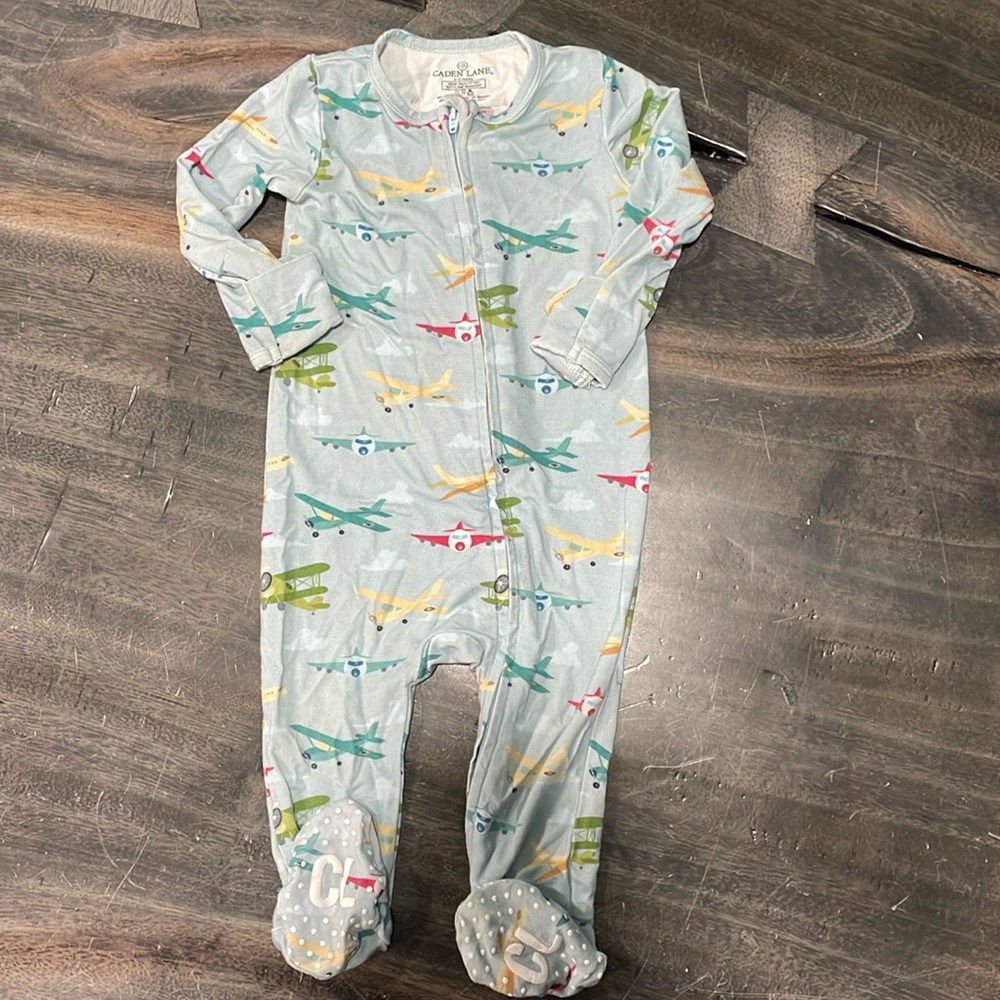 Caden Lane Footies 6-12 Months
